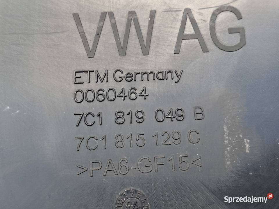 VW CRAFTER II 2 TGE WLOT KANAŁ POWIETRZA Bieleń