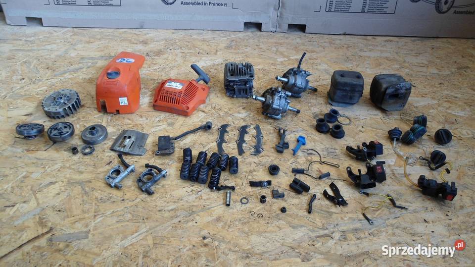 Oleo Mac 947 952 części cylinder tłok wał gaźnik świętokrzyskie Łagów