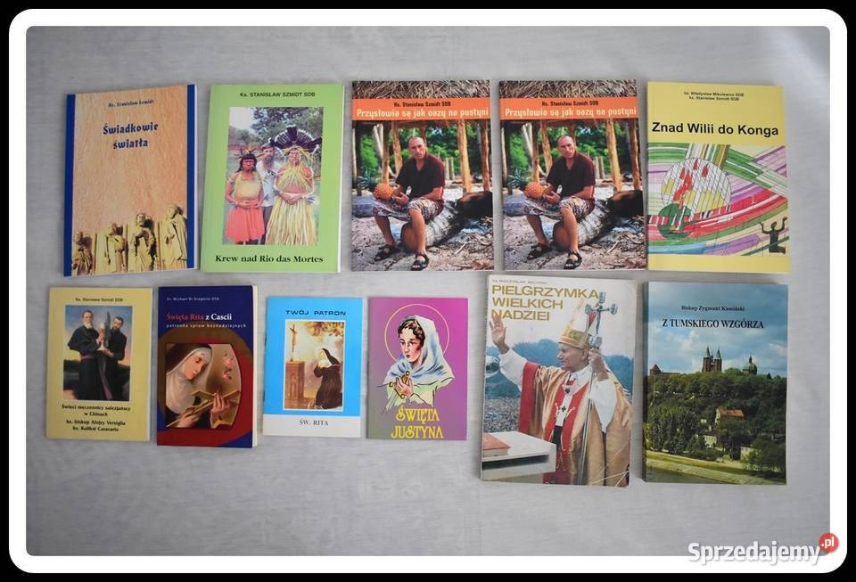Zestaw książek religijnych Ks S Szmidt SDB i Płock sprzedam