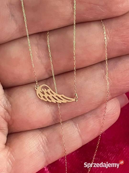 Złoty łańcuszek celebrytka pr 585 sprzedam