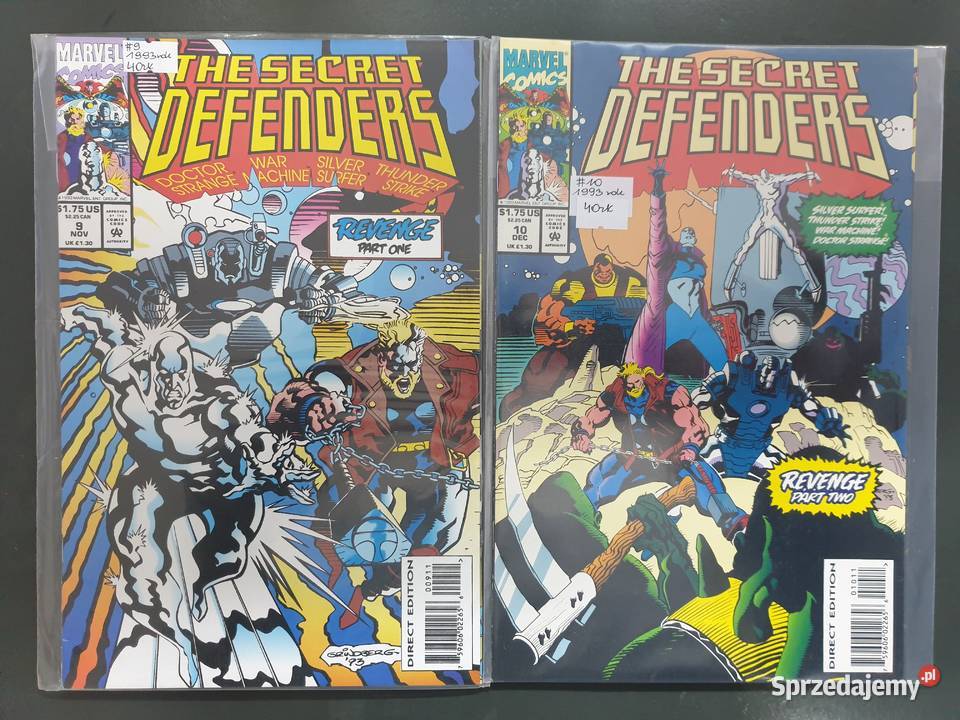 The Secret Defenders 15 6 oryginalnych komiksów Gdynia