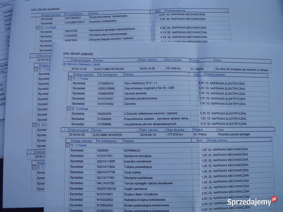 VW Golf VII salon okazja 222000km Golf Kobyłka sprzedam