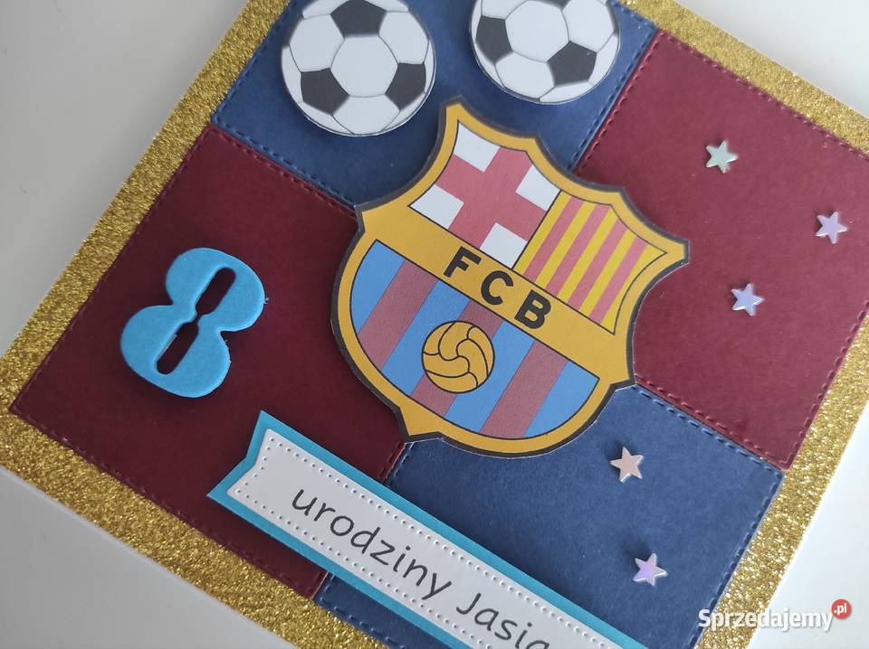 Personalizowana kartka ręcznie robiona na łódzkie Łódź