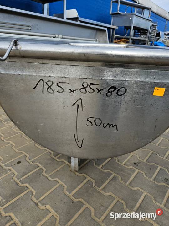 Wanna masarska 185x85x80 gł50 Gastronomia Krotoszyn