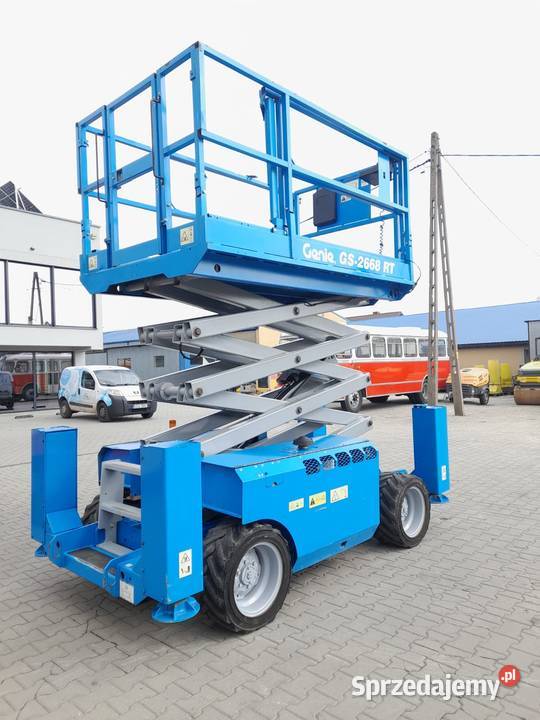 Podnośnik nożycowy spalinowy Genie GS 2668 RT Dąbrowa Tarnowska