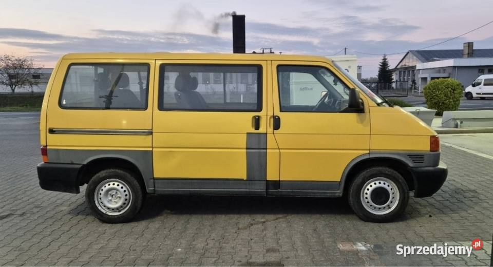 Vw t4 9os transporter żółty sprzedam