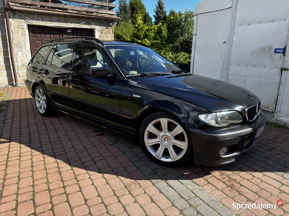 BMW E46 330d 30 diesel manual 2x mpakiet skóry relingi dachowe pomorskie Żukowo