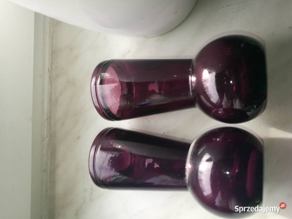 Wazonik prądniczanka fiolet bakłażan zachodniopomorskie Choszczno