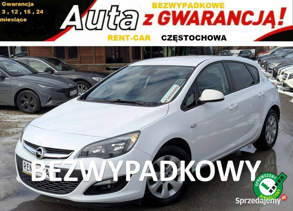 Opel Astra 14i120Zarejestrowamy Bezwypadkowy manualna Częstochowa