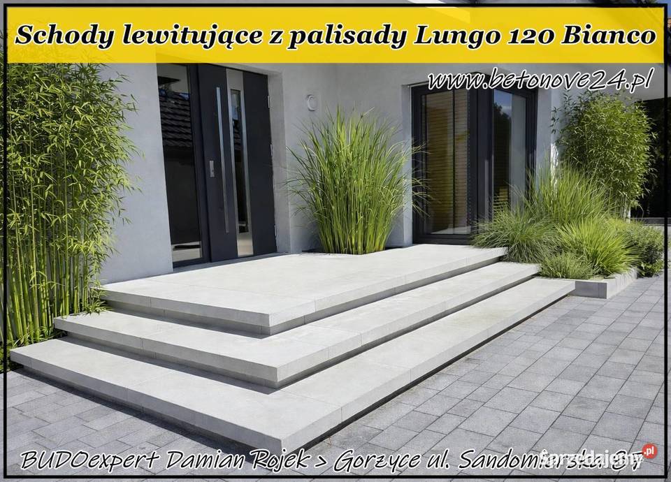 Palisada betonowa Forbet Lungo 120x45 Grande Obrzeża i palisady Obrzeża i palisady Gorzyce