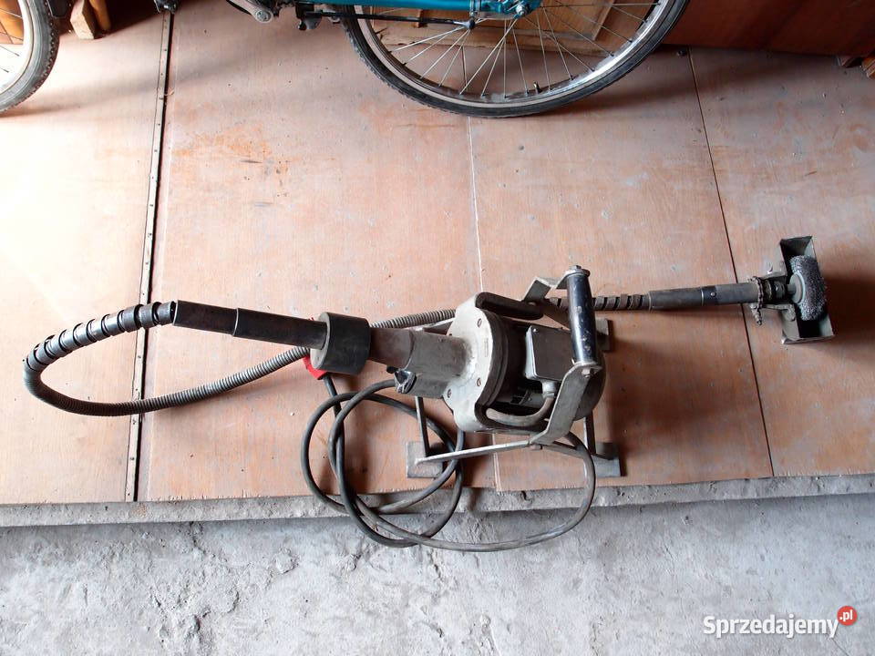 Szczotka szlifierska z wałem giętym dł ok 2m łódzkie Łódź sprzedam