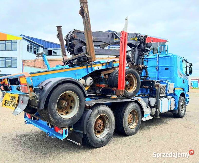 Do drewna do przewozu dlugiego drzewa Scania 6x4 Warszawa