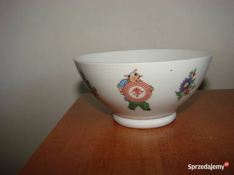 porcelanowa chińska miska do zupy Pruszcz Gdański