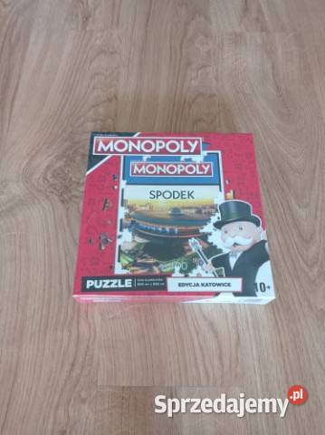 Puzzle MONOPOLY Katowice Spodek 1000 10 lat+ Chorzów sprzedam