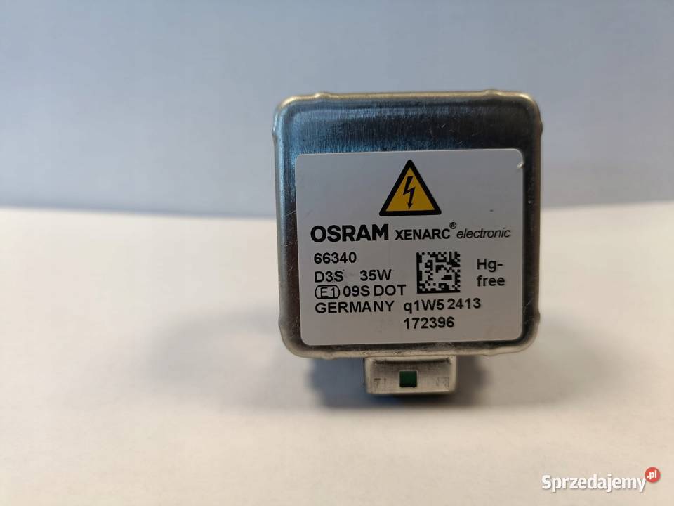ŻARNIK ZAPŁONNIK XENON OSRAM XENARC D3S 35W Motoryzacja Chełm