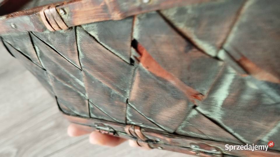 szkatułka kuferek ozdobna Akcesoria do biżuterii