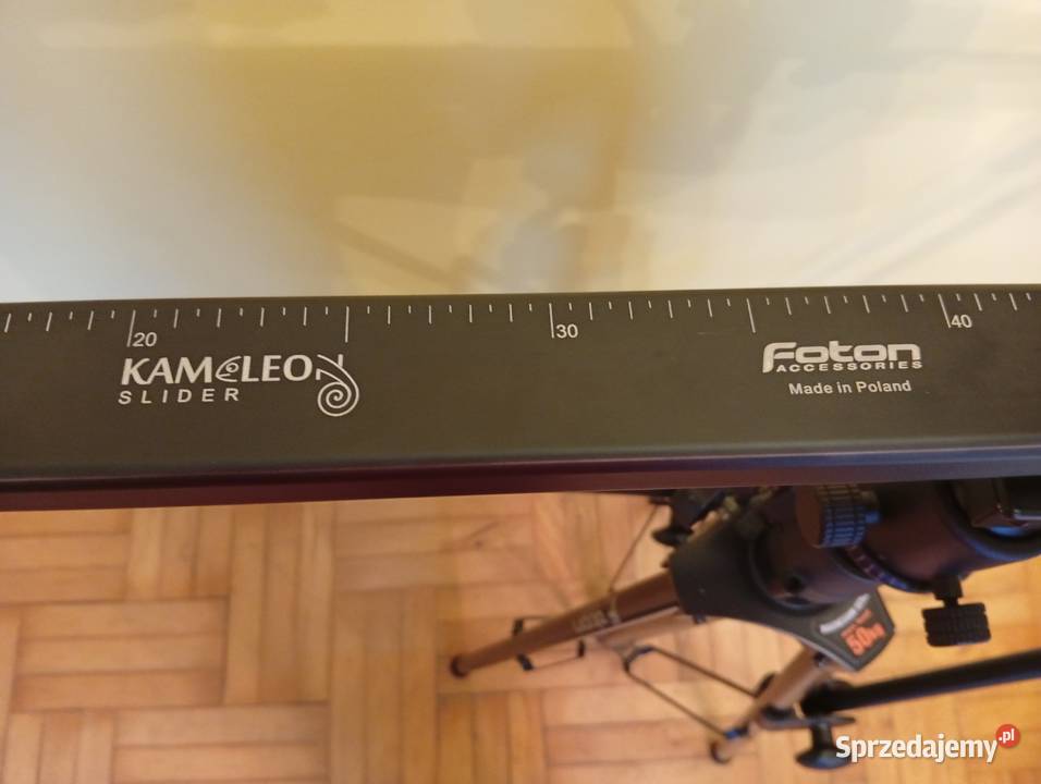 Statyw z głowicą i podporami slider Kameleon Kamery małopolskie Kraków