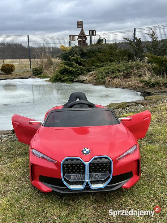Auto na akumulator BMW i4 Miękkie koła EVA Skóra Radomsko
