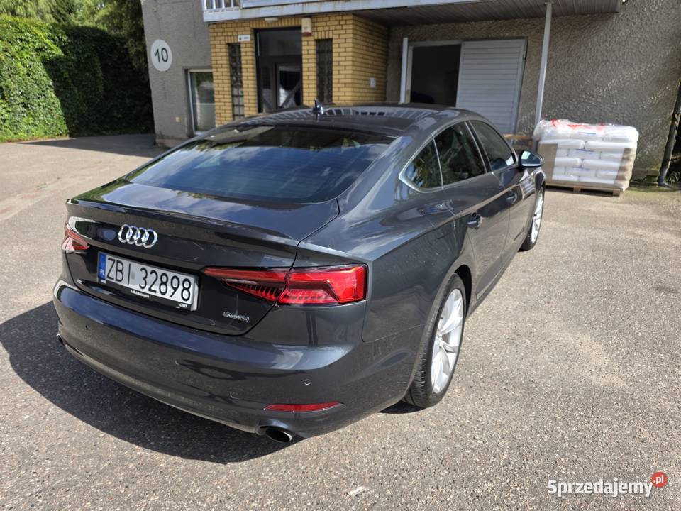 Audi A5 20TFSI 252 POLSKA 2017r Quattro 2 kplkół nieuszkodzony A5 Koszalin sprzedam