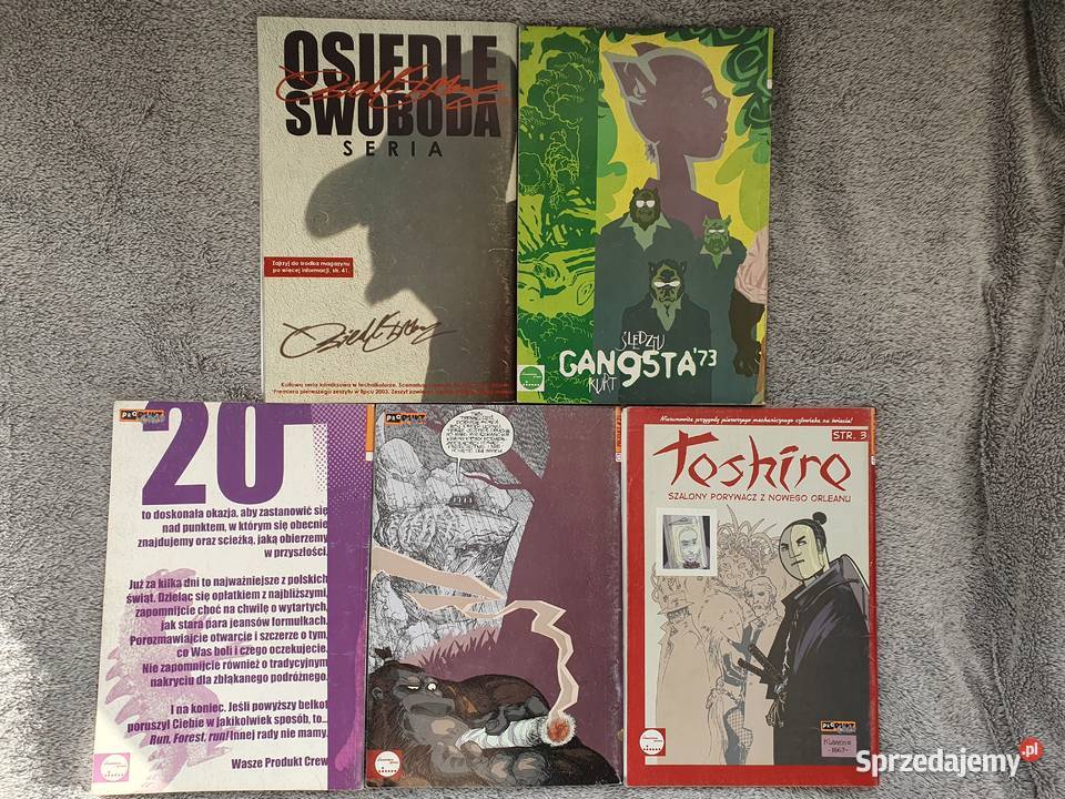Produkt Magazyn Komiksowy 14 numerów 19992004 Polskie Gdynia