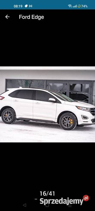 Ford Edge Sport 27 benzyna 2017r łódzkie Radomsko