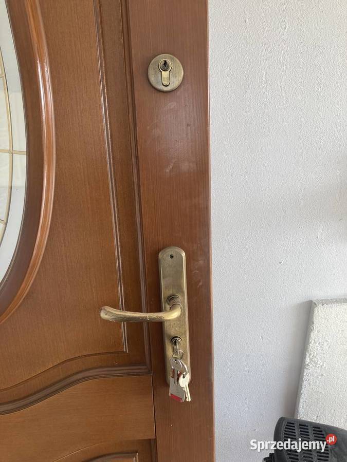 Drzwi zewnętrzne używane Dom i Ogród Nowe Brzesko