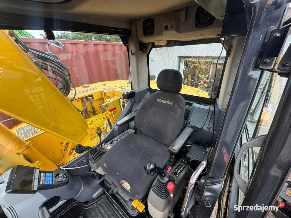 Wynajem Koparka gąsienicowa 14 ton Komatsu wielkopolskie Poznań sprzedam