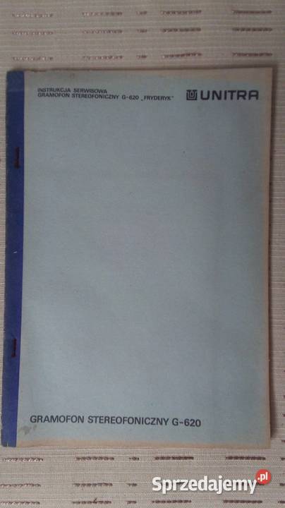 Instrukcje serwisowe Unitra Opole