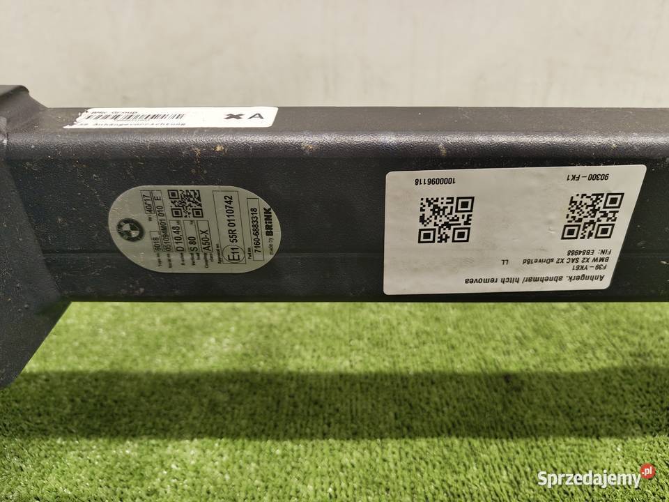 BMW X2 F39 HAK HOLOWNICZY 6883318 MODUŁ 6889590 Rawa Mazowiecka