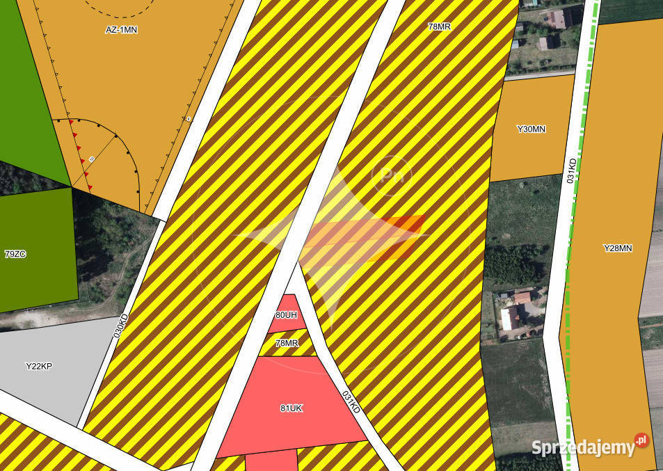 działki w centrum Kobylan Kobylany sprzedam