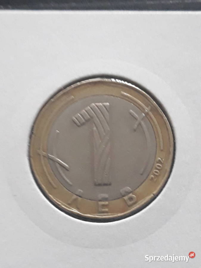 1 Lew Bułgaria 2002 r