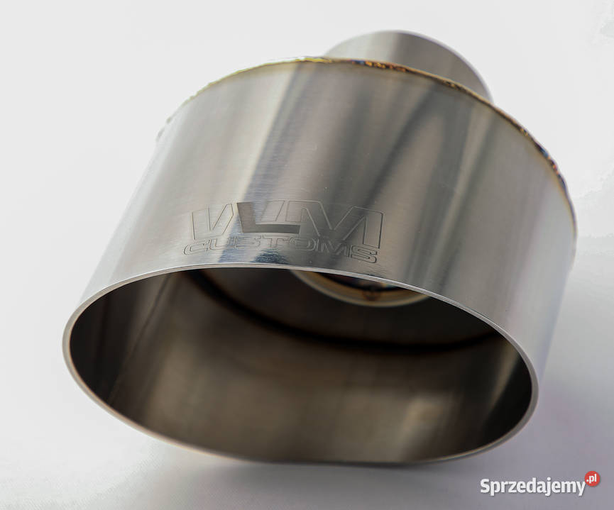 Końcówka wydechu tłumika owal stal nierdzewna śląskie sprzedam