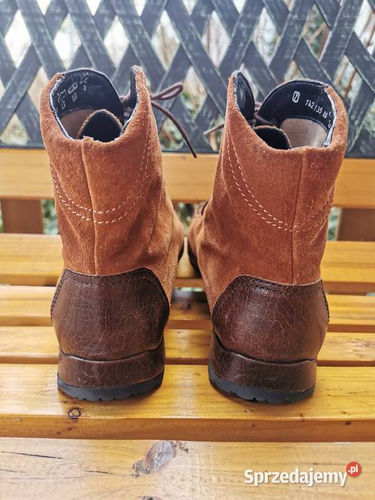 Buty Oryginalne KS zamsz nubuk 40 Skóra Łódź