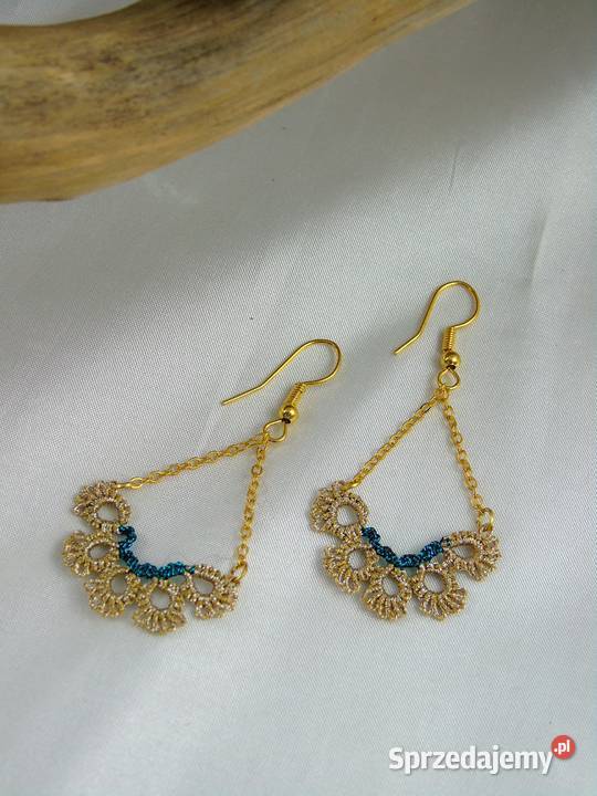 Kolczyki koronkoweróżne wzory kolory