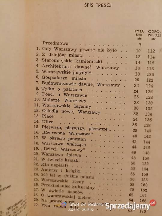 500 Pięćset zagadek o Warszawie książki prezenty Warszawa sprzedam