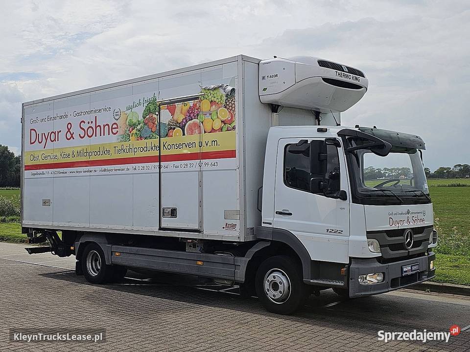 MercedesBenz ATEGO 1222 MANUAL AIRCO TK chłodnia pełny VAT sprzedam