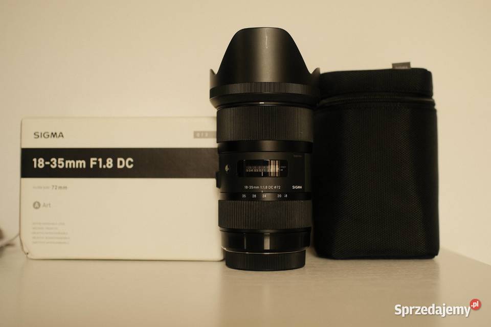 Obiektyw Sigma 1835mm f18 DC HSM Art Canon Obiektywy Warszawa