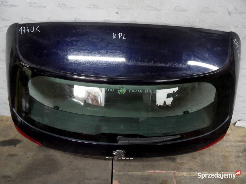 PEUGEOT 308 II klapa tył świętokrzyskie