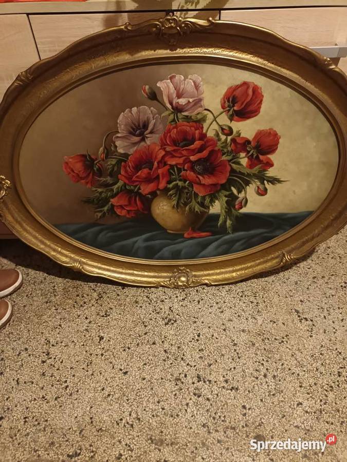 Maki w wazonie Malarstwo Bielsko-Biała