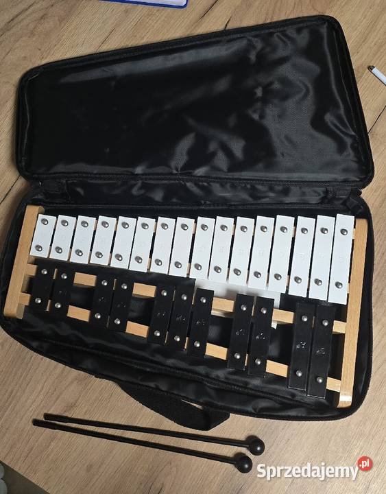 Cymbalki Ksylafon chromatyczne 27 tonowe Błaszki sprzedam