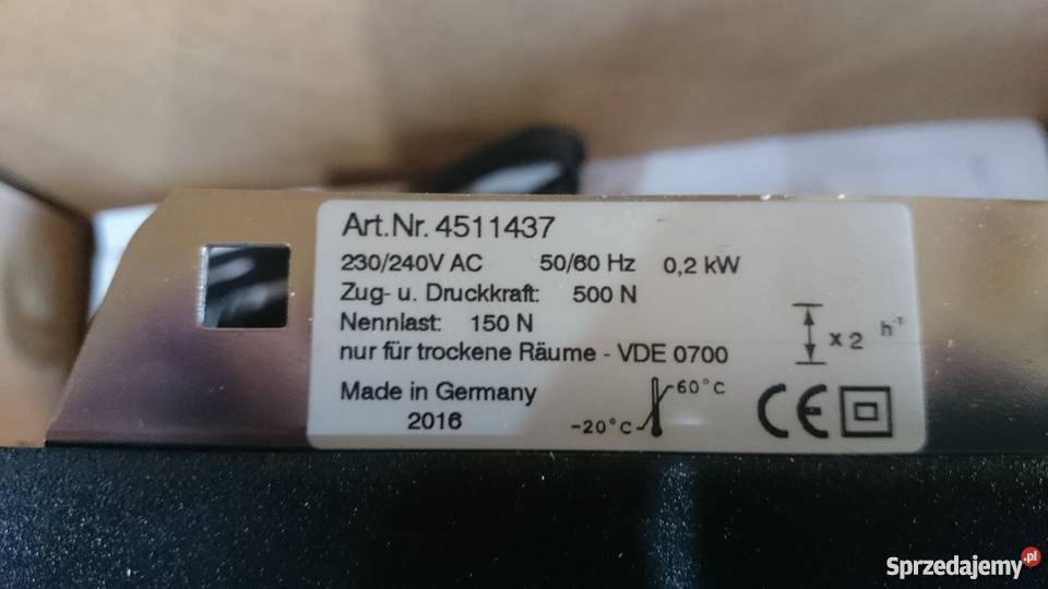 IsoMatic 500 Iso Matic napęd do bramy Hormann Manowo