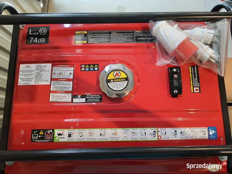 NOWY Agregat prądotwórczy 5KW 16000W 3 fazowy Sędziszów Małopolski