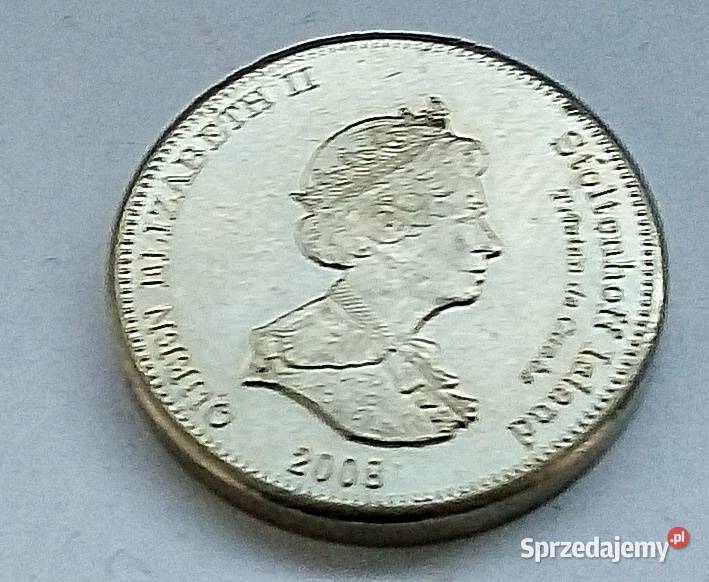 WYSPY STOLTENHOFF5 PENCE2008 r STATEK Numizmatyka Legionowo