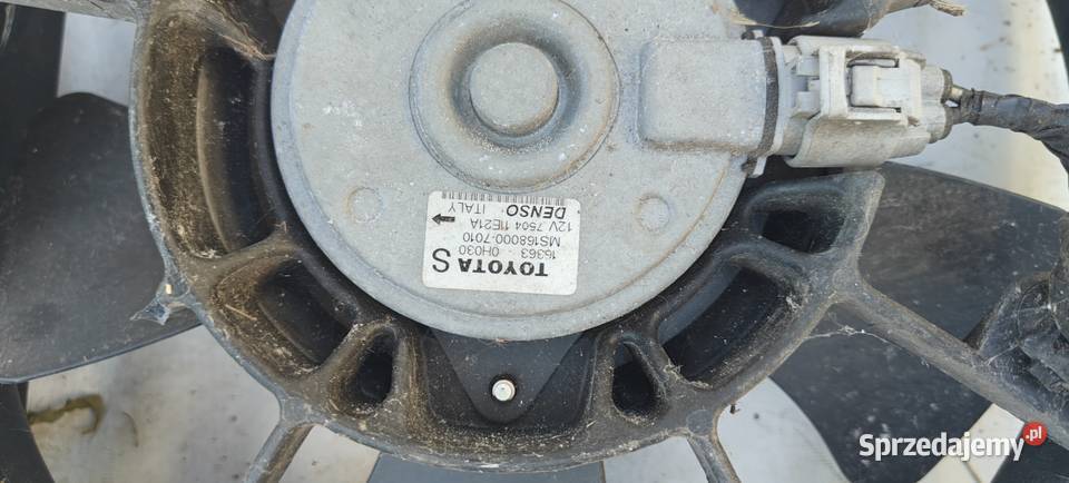 TOYOTA AVENSIS T25 0308 24 OBUDOWA WENTYLATORA dolnośląskie Siechnice