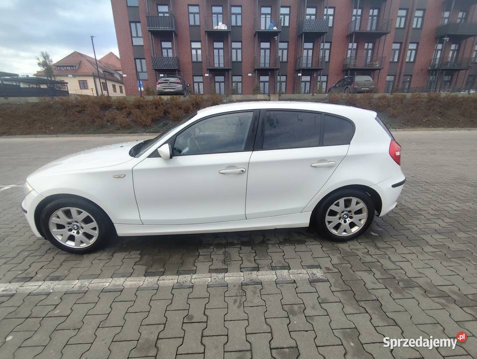 Piękna BMW Seria 1 BMW Seria 1 116i Biała BMW Tarnowskie Góry sprzedam