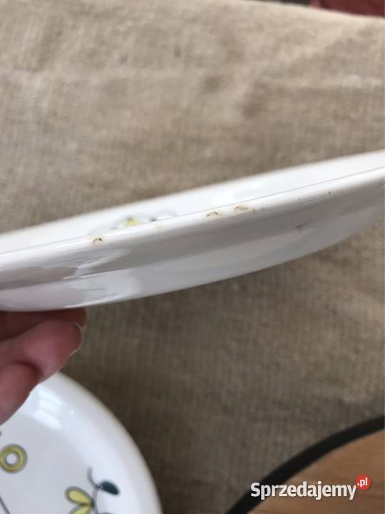 Zestaw 5 talerzy norweskie wzornictwo vintage Warszawa