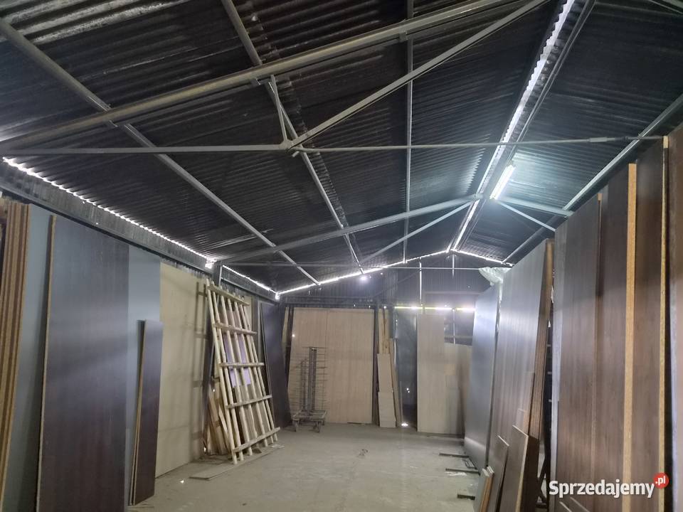 wiata hala stalowa 18x9m Pajęczno łódzkie sprzedam