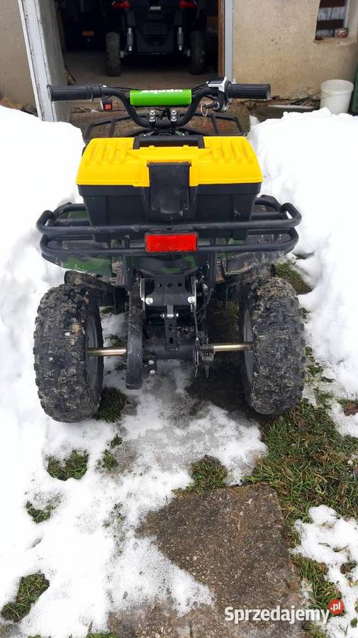Quad elektryczny Hecht 51060 na aukumulator Pojazdy elektryczne i spalinowe Czarna Górna