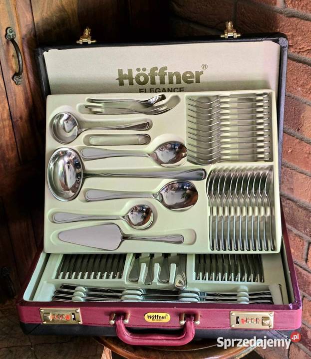 Walizka sztucce hoffner czarno braz Szczecin