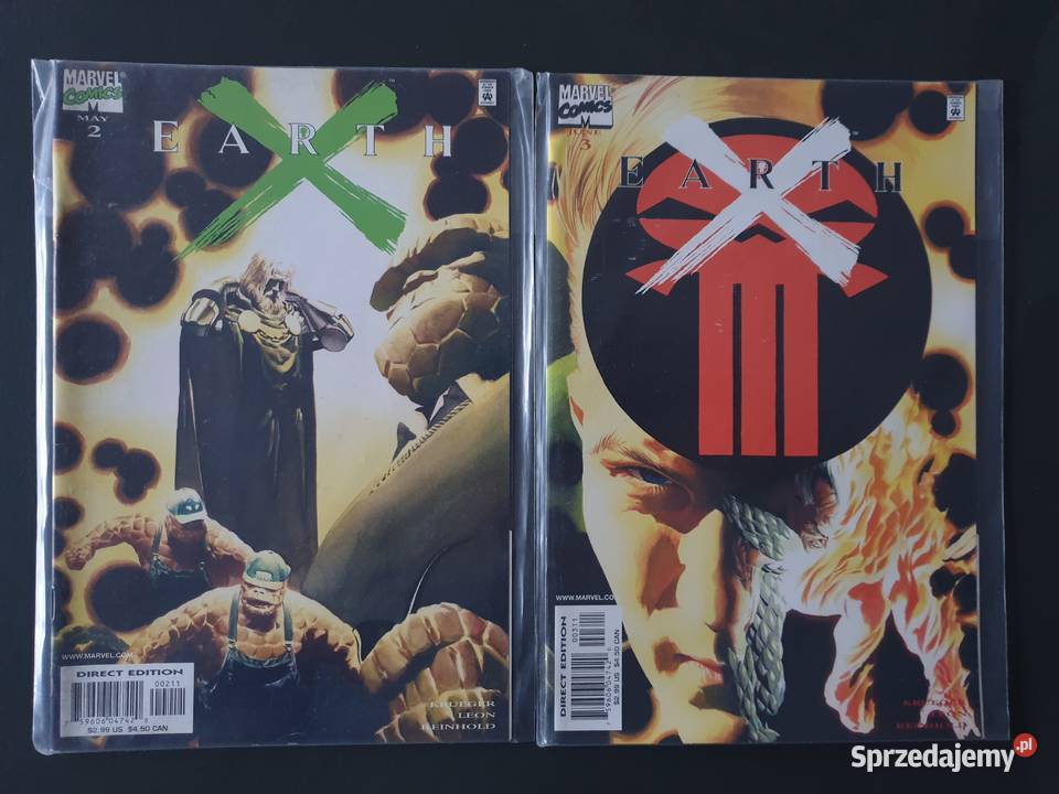 Universe X Earth X zestaw 10 oryginalnych Superbohaterowie Gdynia sprzedam